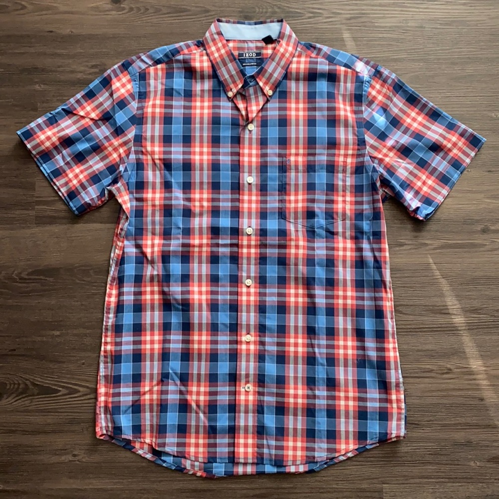 IZOD Short Sleeve Dress Shirt